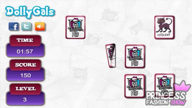 Monster High Movie Video Game - Monster High Pets Card (NEW Game for Kids) смотреть онлайн