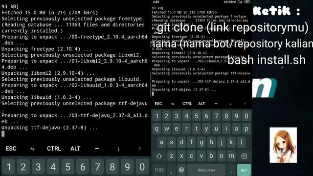 Cara membuat Bot WA termux (part 2) смотреть онлайн