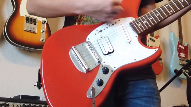 Fender Jag-Stang NIRVANA RIFFS Tone Demo / 1997 Fiesta Red Kurt Cobain Signature [DiMarzio DP100] смотреть онлайн