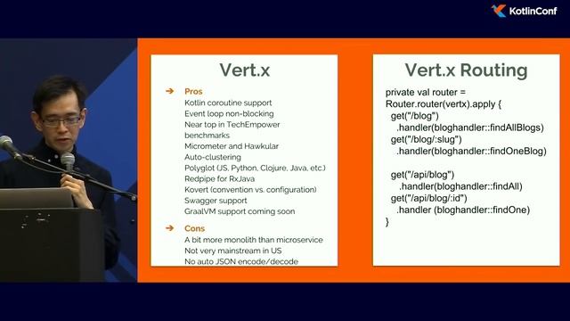 KotlinConf 2018 - Komparing Kotlin Server Frameworks by Ken Yee смотреть онлайн
