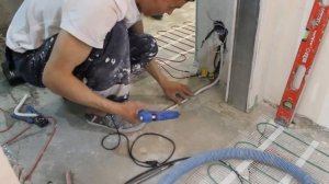 как установить два теплых пола на один терморегулятор