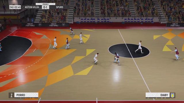 EA SPORTS FC 24 - Aston Villa vs Tottenham Hotspur | Volta Football | PS5 Gameplay смотреть онлайн