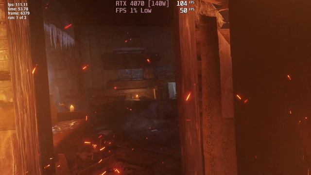 ? NVIDIA GeForce RTX 4070 [Laptop, 140W] - Metro Exodus Gameplay Benchmarks (1080p)
