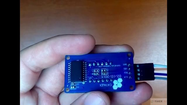 Модуль часового led дисплея на TM1637 смотреть онлайн