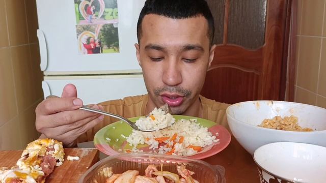 МУКБАНГ ПЛОВ ПО ДОМАШНЕМУ | Приготовил Острую Лапшу на Молоке ASMR MUKBANG смотреть онлайн