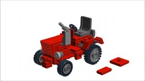 Т-25А из Лего. Инструкция по сборке