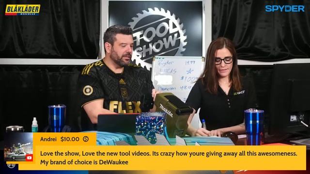 Monthly LIVE Power Tool Giveaway! The TOOL SHOW! смотреть онлайн