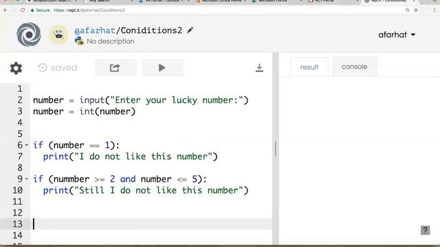 Conditions in Python part 1 смотреть онлайн