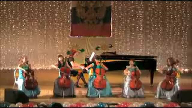 Попури на темы русских романсов обр Шеломова. Cello смотреть онлайн