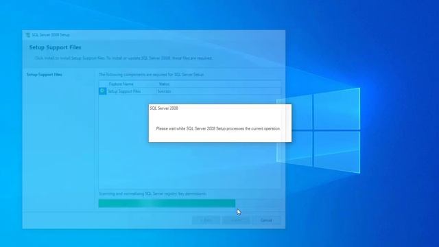 Install SQL Server 2008 on windows 10 - تثبيت سيكوال سيرفر 2008 علي ويندوز 10 смотреть онлайн