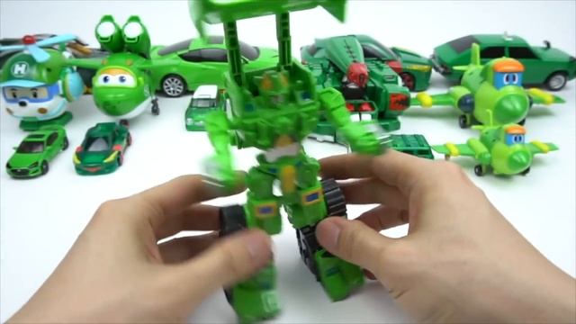 26x Green Transformer Robot Car Dinosaur Toys смотреть онлайн