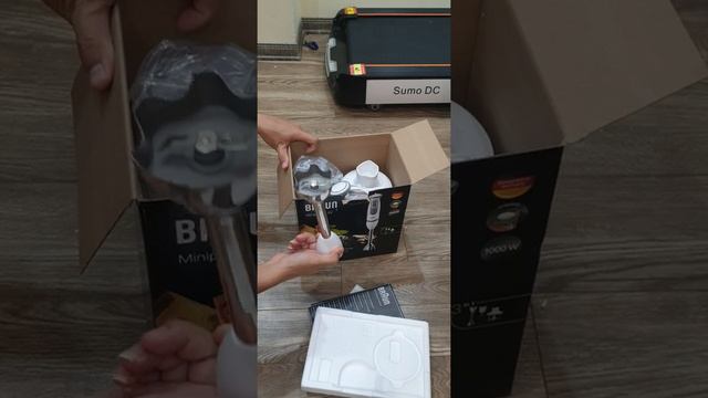 Mở hộp đánh giá chi tiết máy xay cầm tay braun nhập khẩu cho bé ăn dặm смотреть онлайн
