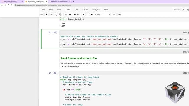 贾老师照本宣科OpenCV 系列一： Free OpenCV Course ~ 06 - Video Writing смотреть онлайн