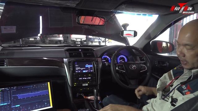 เครื่องเสียงรถ TOYOTA CAMRY อัพเกรดระบบเสียง JBL Sub หลุมยางอะไหล่ 11 นิ้ว Challenger
