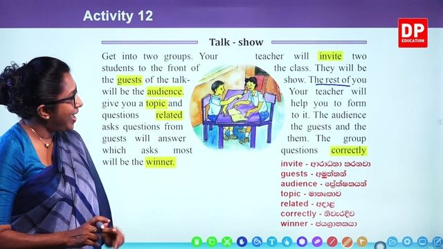 පාඩම 06 - What We Do (Pupil's Book) English සිංහලෙන් | Grade 06 смотреть онлайн
