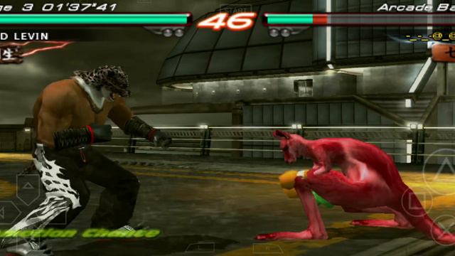 Tekken 6 Psp Gameplay Amor King Vs King Arcade Battle смотреть онлайн