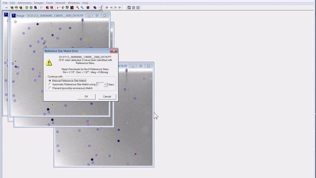 Asteroid Astrometry With Astrometrica - HOWTO