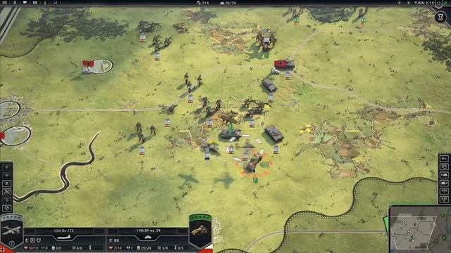 Panzer Corps 2 – A First Look – 1939 Campaign Gameplay – Part 1 смотреть онлайн