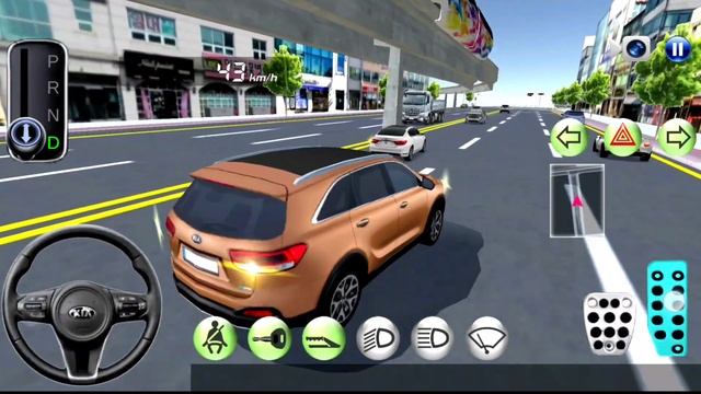 3D Driving Class Simulator#17 Driving a Kia to a gas station is funny | Android Gameplay смотреть онлайн