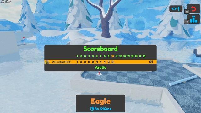 Roblox Super Golf - Top 6 Arctic Speedrun (2:16) смотреть онлайн