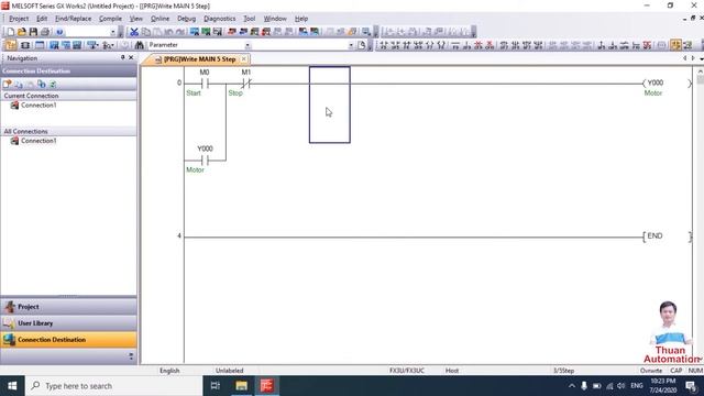 How to connect WEINVIEW HMI with FX3U PLC - P13 | Tạo kết nối HMI WEINTEK với PLC FX. смотреть онлайн
