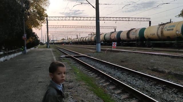 Железнодорожный вокзал город Тимашевск. смотреть онлайн