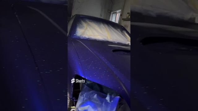 Покрасили Subaru в необычный цвет,эксклюзивная покраска