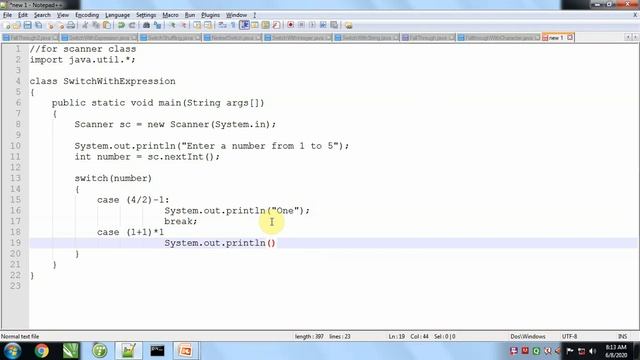 Topic 6 Switch With Expression in Java Programming смотреть онлайн
