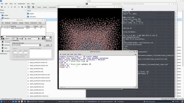 Calculation of Contact Frequency Protein and Ligand in NAMD | Kontak Protein-Ligan pada NAMD смотреть онлайн
