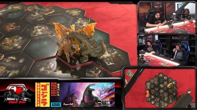AJ's Tabletime - Godzilla The Board Game (Funko)! - Full Stream with bonus Pirate Game! смотреть онлайн