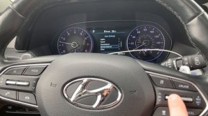 22 Hyundai Palisade Service Interval Reset Oil Life Maintenance 2022