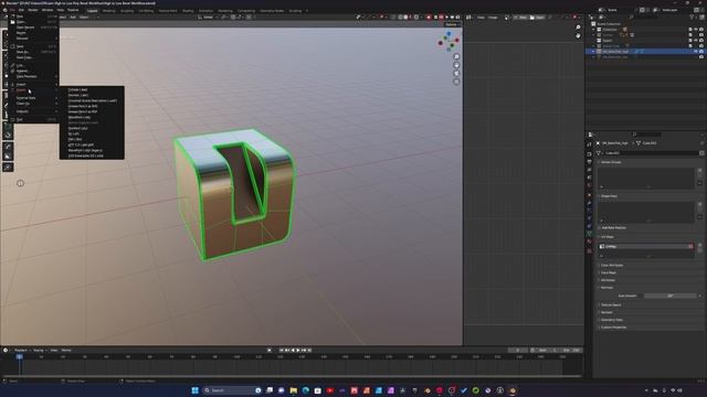 Blender + Marmoset Toolbag - Efficient High to Low Poly Bevel Workflow! смотреть онлайн