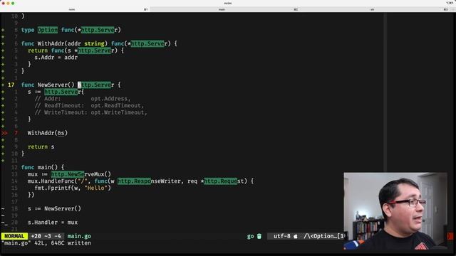 Learning Golang: Functional Options / Default Configuration Values Pattern смотреть онлайн