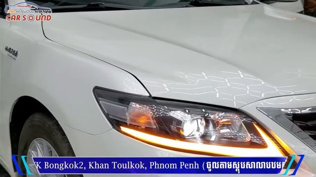 Camry Hybrid 50 Anniversary L តំឡើងស៊េរីកូនកាត់Lexus LX570 និងគុជចង្កៀងJAPAN STANDARD A+ ពីហាងខា សោ