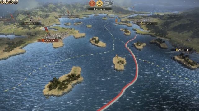 Total War Rome2 Расколотая Империя. Прохождение Готы #4 - Крах и жареные слоны Аврелиана смотреть онлайн