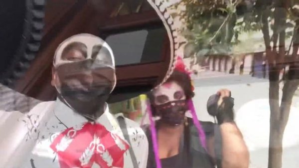 Dios de Los Muertos Parade in Mexico City (Ciudad Mexico CDMX)