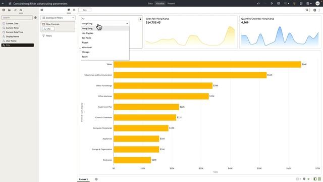 Constraining Filter Values in Oracle Analytics смотреть онлайн