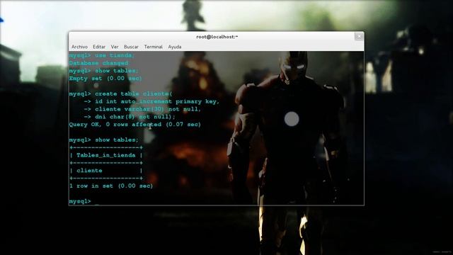 Tutorial MySQL parte I sobre GNU/Linux Fedora смотреть онлайн
