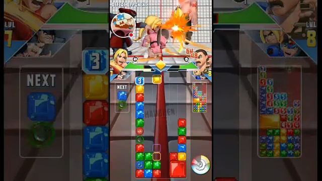 puzzle fighter 4x4 gem quest challenge смотреть онлайн