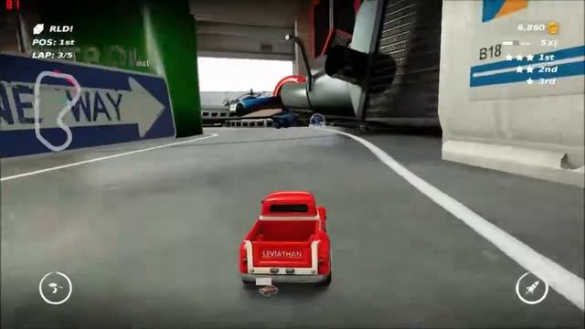 Table Top Racing World Tour Gameplay on AMD Radeon HD 7670M смотреть онлайн