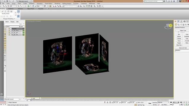 3dsMax уроки на русском 44 - (Референс в сцене 3ds Max 2015)