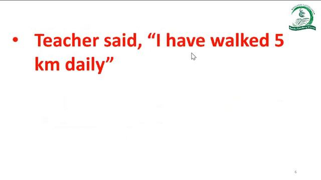 Learn Direct Indirect Speech Using Present Perfect Tense смотреть онлайн