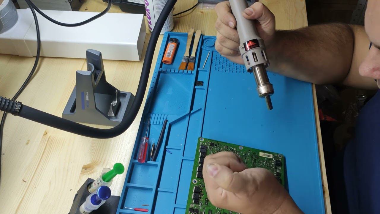 Обзор термовоздушной паяльной станции Atten ST-862D | Сергей Штыфан смотреть онлайн