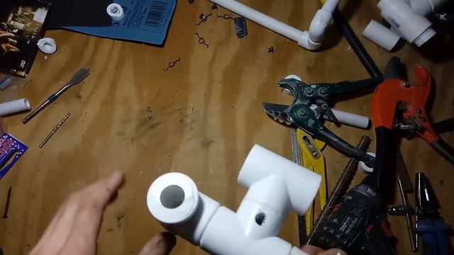 Самодельные тиски из полипропиленовых труб и тормозных колодок ,самодельный инструмент своими рукам смотреть онлайн