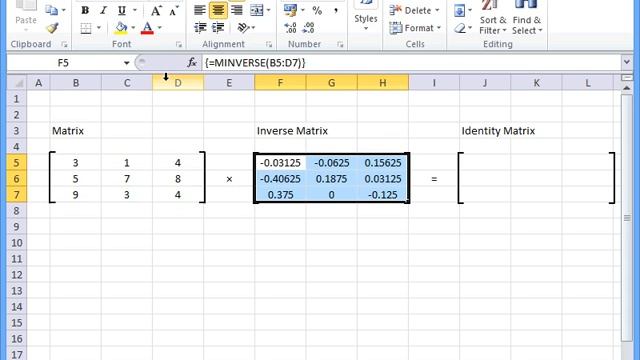 How to manipulate matrices in Excel смотреть онлайн