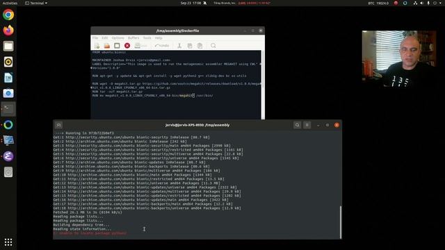 Wrapping a bioinformatics tool in Docker - example with metagenomic assembly tool megahit смотреть онлайн