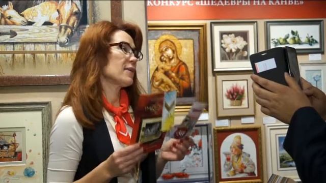 Бэкстейдж "Формула рукоделия, Москва, осень, 2017". Джоконда.ру смотреть онлайн