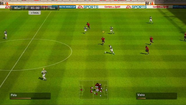 FIFA 06 Gameplay (PS2) - AC Milan vs Juventus смотреть онлайн