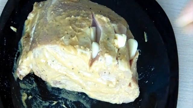 Запеченная в горчице СВИНИНА ВКУСНО и ПРОСТО #свининавдуховке смотреть онлайн