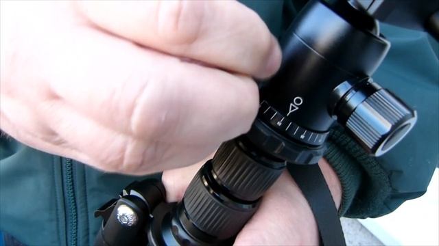 Посылка с AliExpress: Штатив Zomei Q666